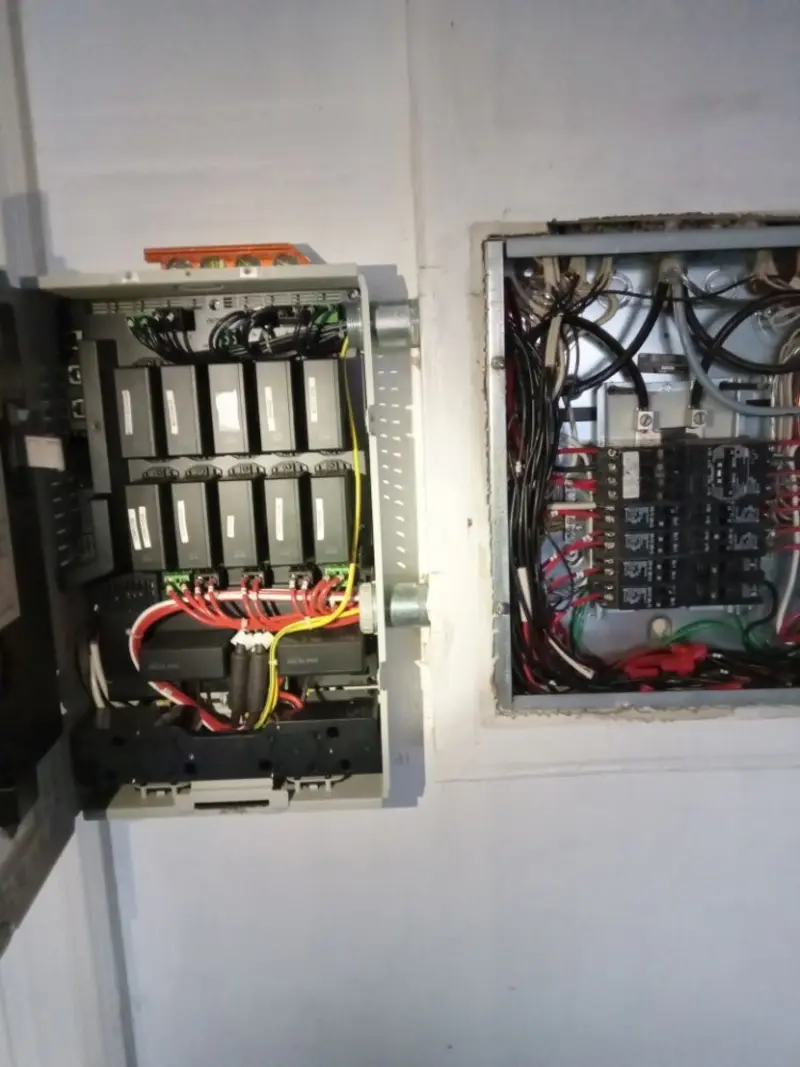 Electrical panel upgrade completed for Ring Doorbell Installation in SeaTac